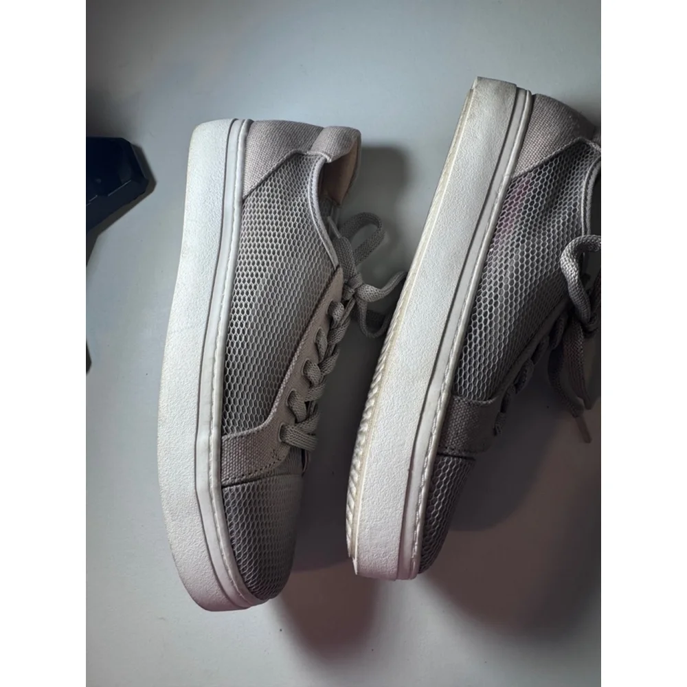 Naturalizer Tanner mesh inset sneaker Women’s 9 Icy Gray Lace Up - Picture 4 of 8